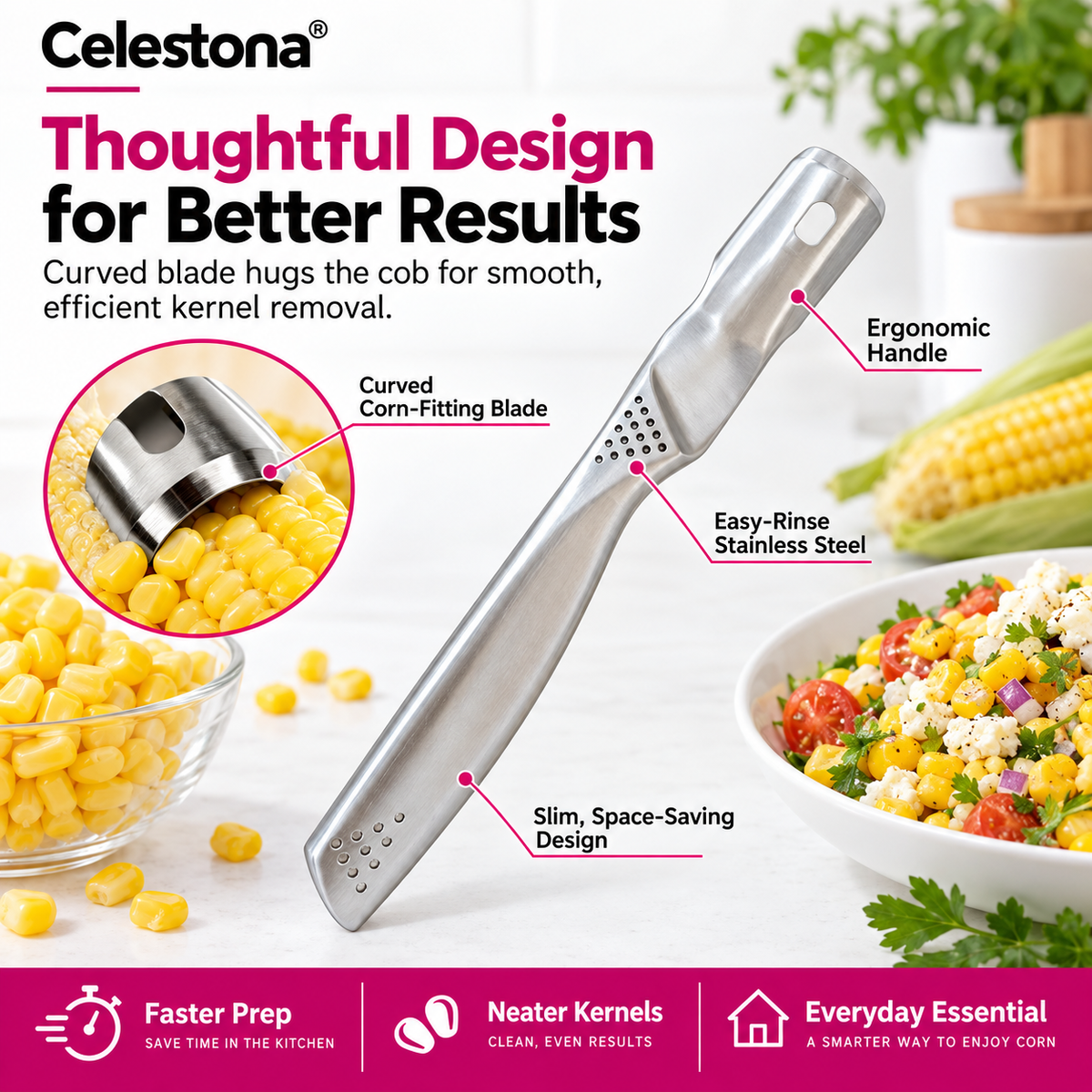 Celestona® CornMaster Pro Corn Stripper Tool