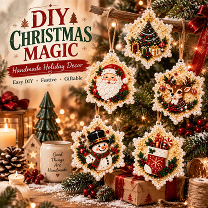 Celestona® 5D DIY Pearl Christmas Ornament Kit