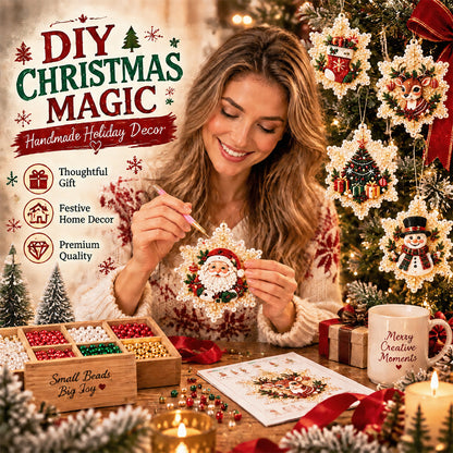 Celestona® 5D DIY Pearl Christmas Ornament Kit