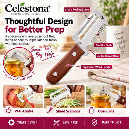 Celestona® ChefMate 4-in-1 Kitchen Multi Tool