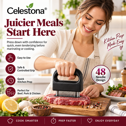 Celestona® TenderPro 48-Pin Meat Tenderizer
