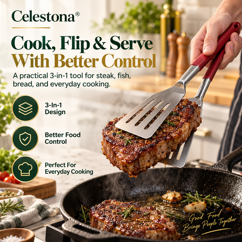 Celestona® GripFlip 3-in-1 Steak Clamp 💝