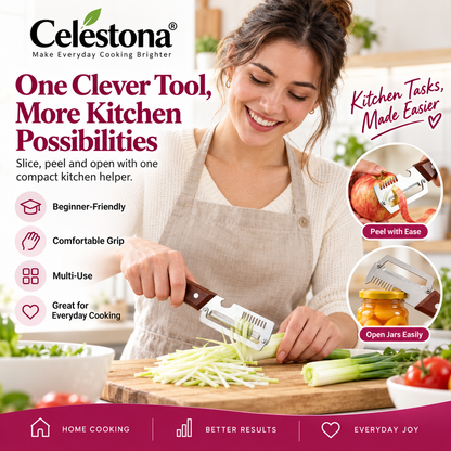 Celestona® ChefMate 4-in-1 Kitchen Multi Tool