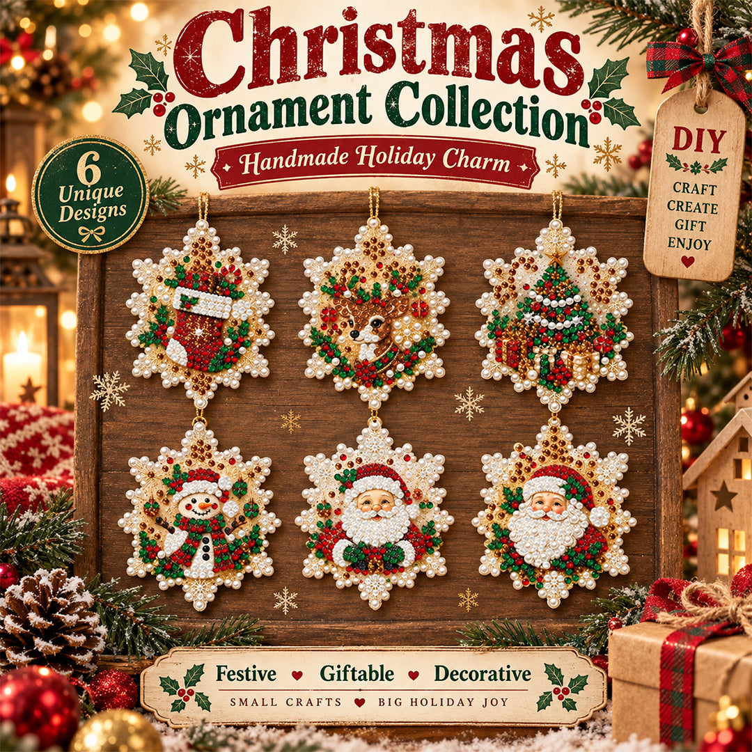 Celestona® 5D DIY Pearl Christmas Ornament Kit