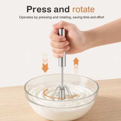 SpinWhisk Pro Semi-Automatic Press Whisk