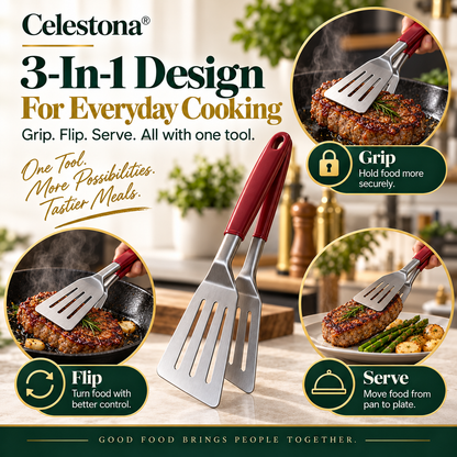 Celestona® GripFlip 3-in-1 Steak Clamp 💝