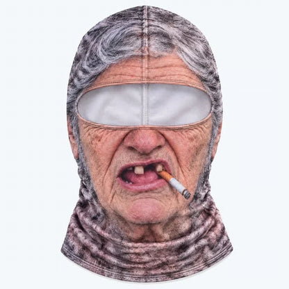 🔥Last Day Only＄9.99🔥Funny Ski Mask with Realistic Face – Funny Winter Party Gear for Outdoor Groups