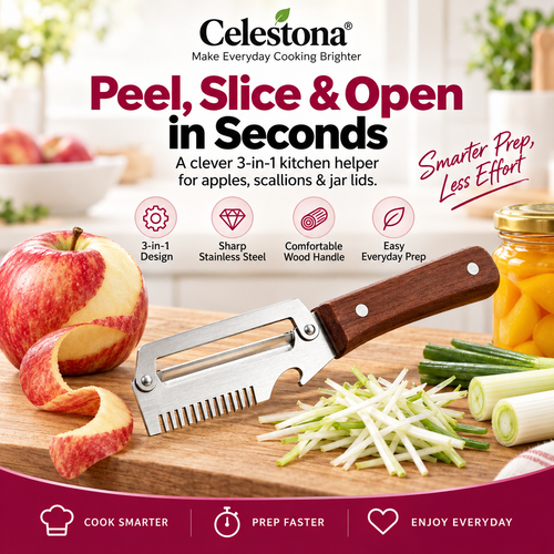 Celestona® ChefMate 4-in-1 Kitchen Multi Tool