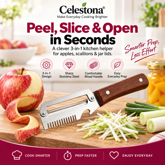 Celestona® ChefMate 4-in-1 Kitchen Multi Tool